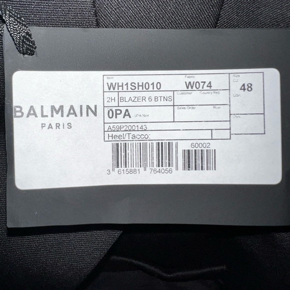 Balmain double breasted wool blazer - Picture 16 of 16